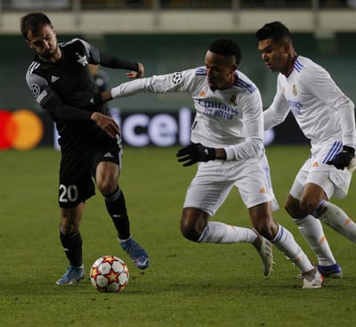  Tekuk Sheriff 0-3, Madrid Lolos ke 16 Besar Liga Champions